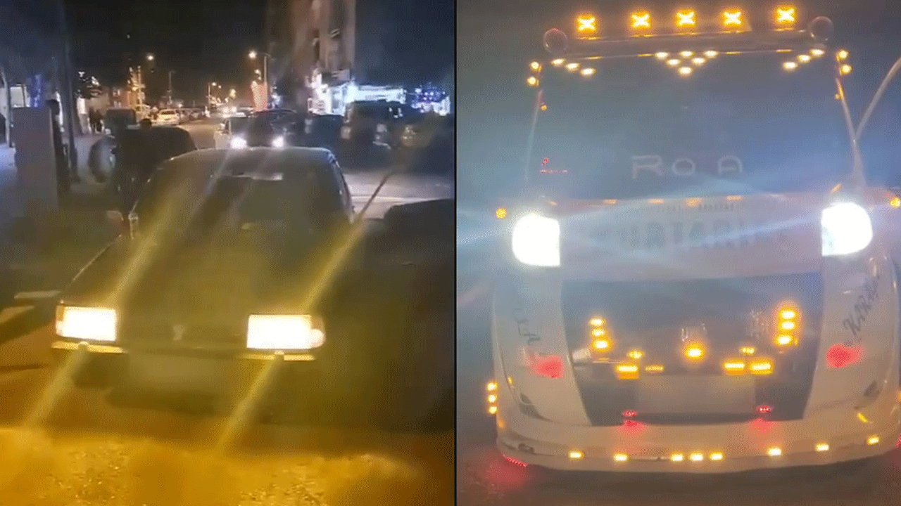 Standart dışı far kullanan 26 bin 822 sürücüye ceza yağdı