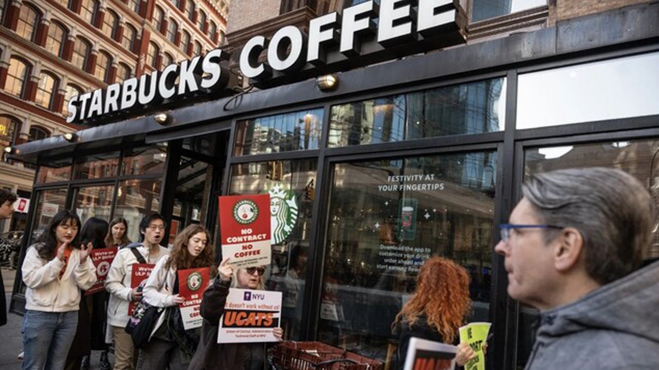 Starbucks'a 40 şehirde isyan