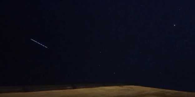 Starlink uyduları Türkiye semalarında