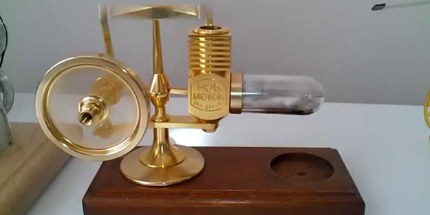 Stirling motoru bugün bile büyük dikkat çekiyor