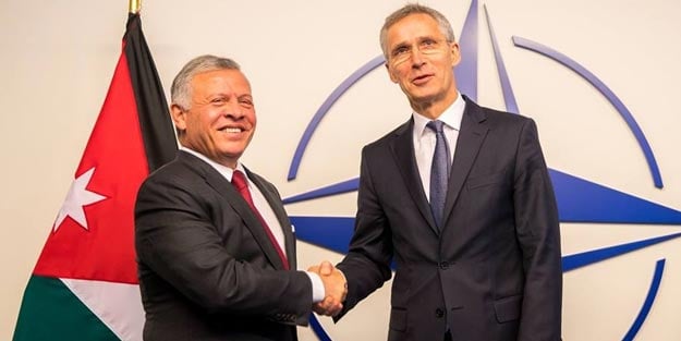 Stoltenberg, Ürdün Kralı 2. Abdullah ile görüştü