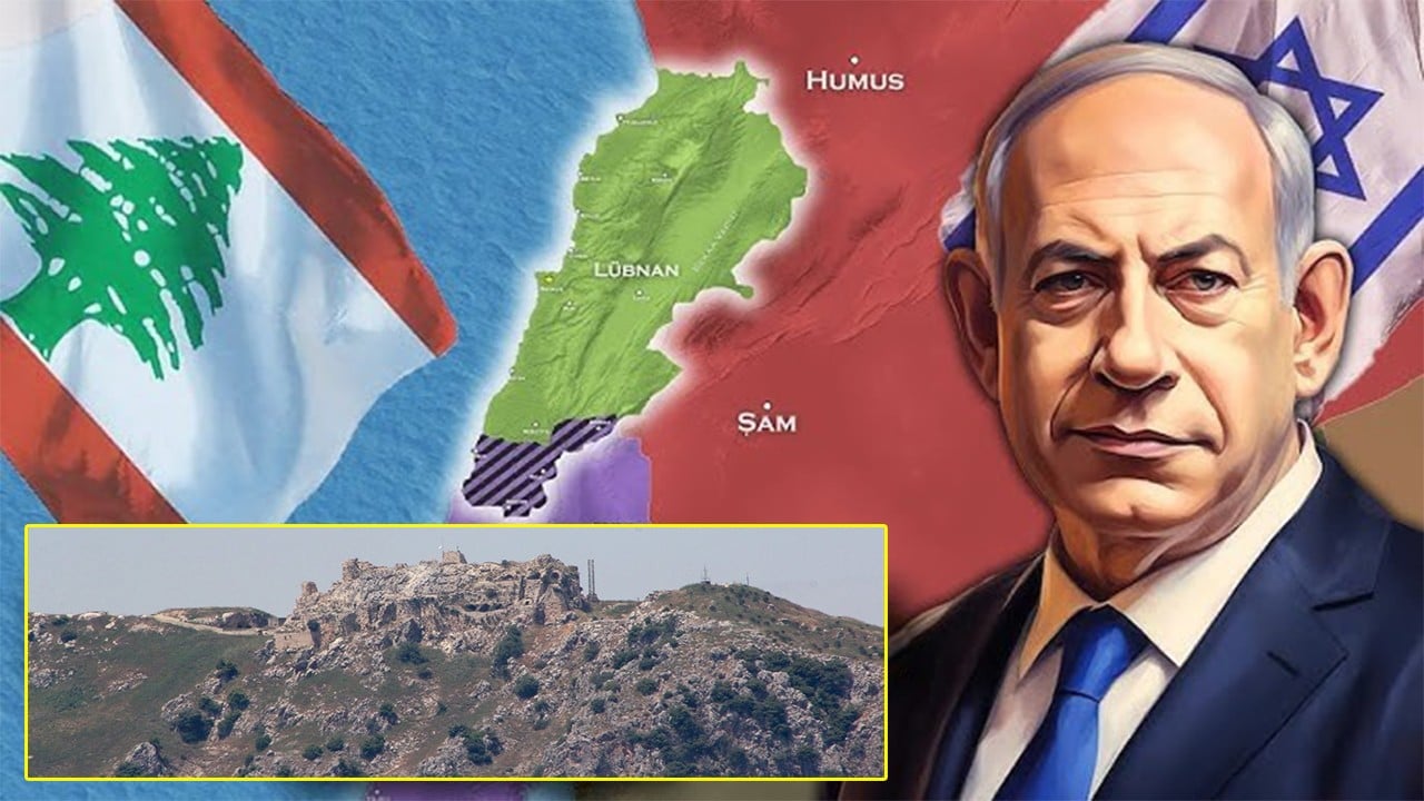 Stratejik tepedeki Şakif Kalesi'ni işgal etti Siyonist katiller durmak bilmiyor