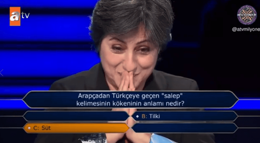 Stüdyodakiler şaşkına döndü! Kim Milyoner Olmak İster'e damga vuran 'salep' sorusu