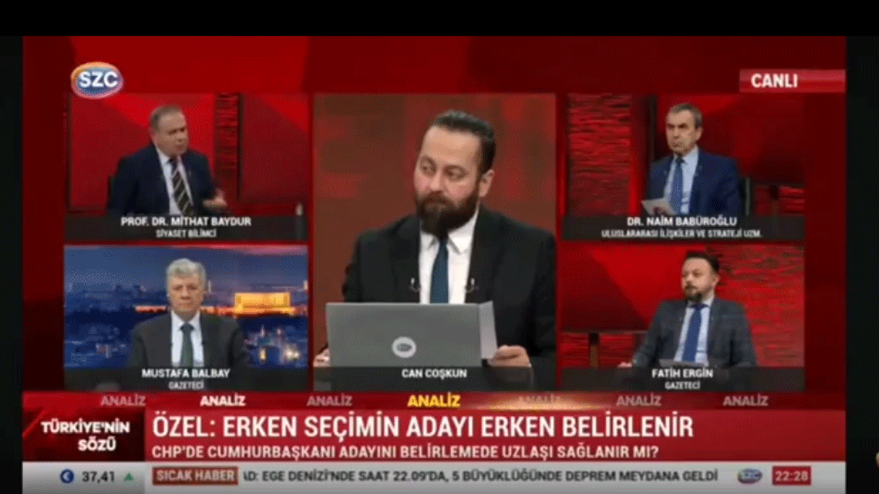 Stüdyonun buz kestiği anlar! Ekrem’i sözcü TV’de rezil kepaze etti