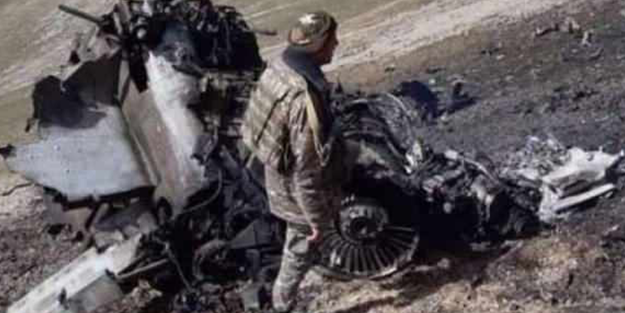 SU-25 savaş uçağı vuruldu