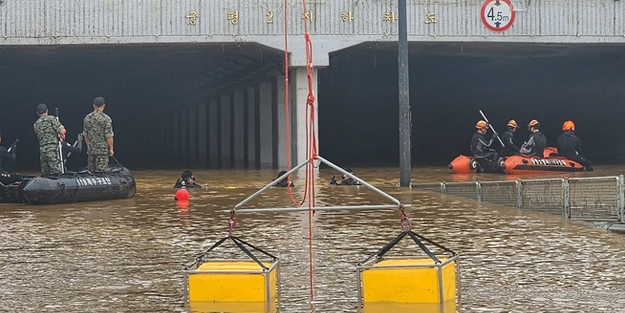 Su altında kalan tünelde ölenlerin sayısı 37'ye yükseldi!