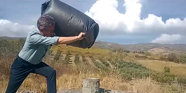 Su ararken tesadüfen gaz buldular! Mahalleli hem tedirgin hem de heyecanlı