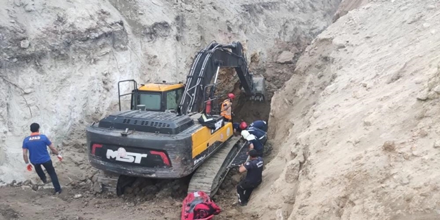 Su kanalı çalışmasında göçük meydana geldi: 1 ölü, 1 kayıp!