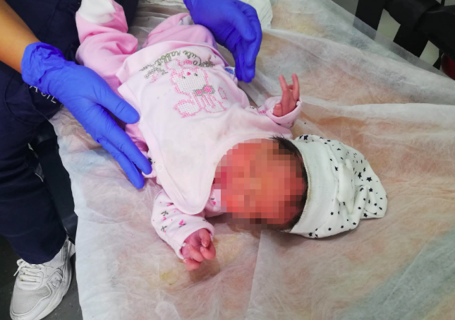 Su kanalında 1 haftalık bebek bulundu