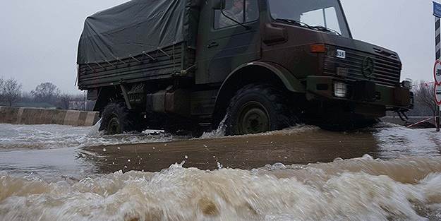 Su seviyesi yükselince...