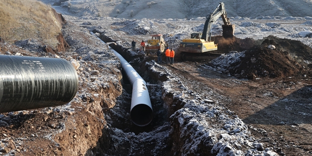 Su sorunu ortadan kalkacak! Yüzde 95'i tamamlandı