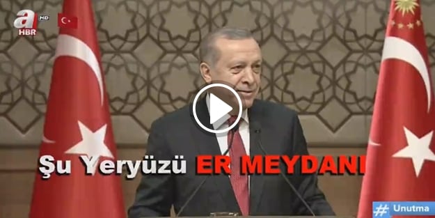 Çok konuşulacak Erdoğan klibi