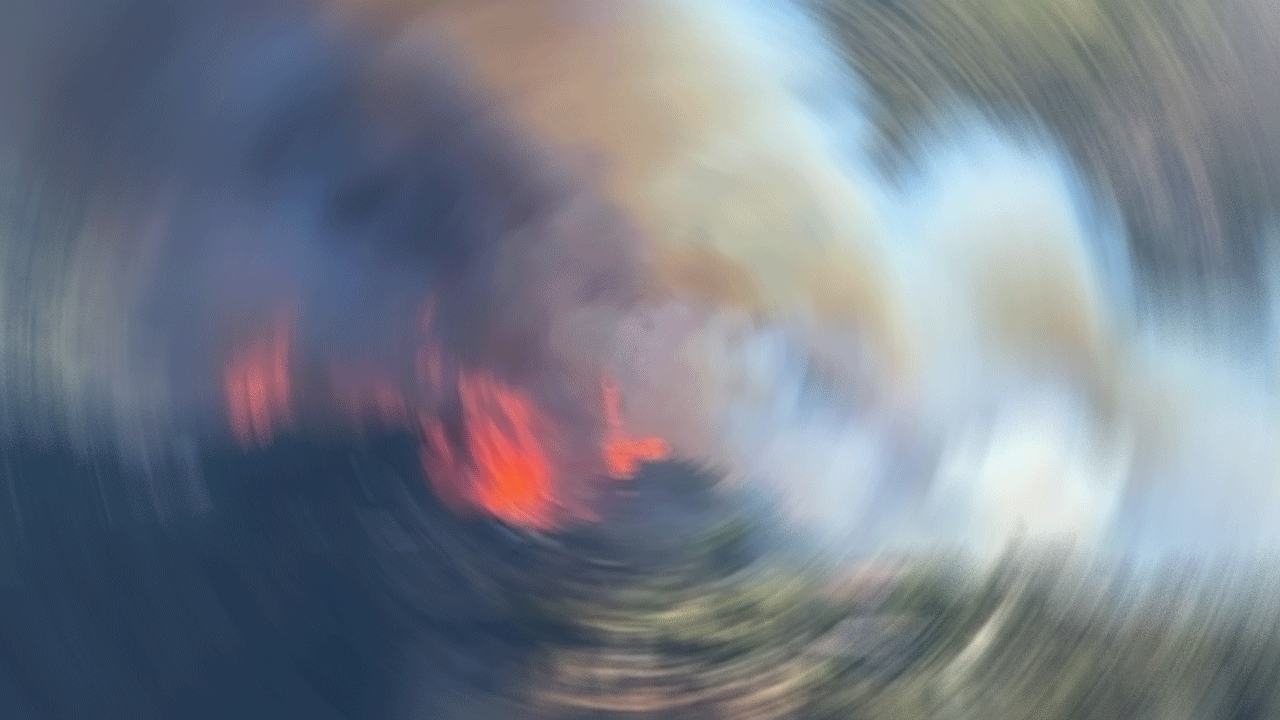 Şubat ayında Antalya'da orman yangını