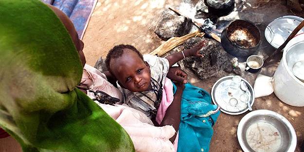 Sudan'da 4 ayda 500 çocuk açlıktan öldü!