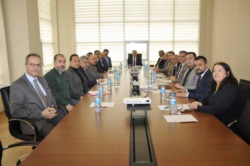 SÜ’de koronavirüs pandemisiyle ilgili kurul toplantısı yapıldı 