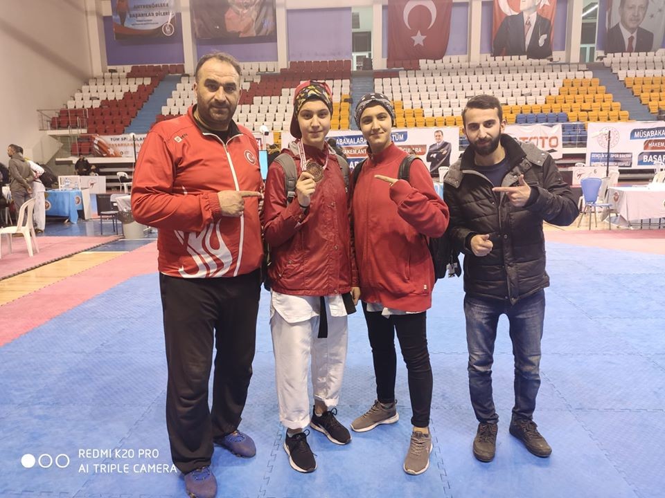 Sudenur Erciyes, Taekwondo Türkiye üçüncüsü oldu 