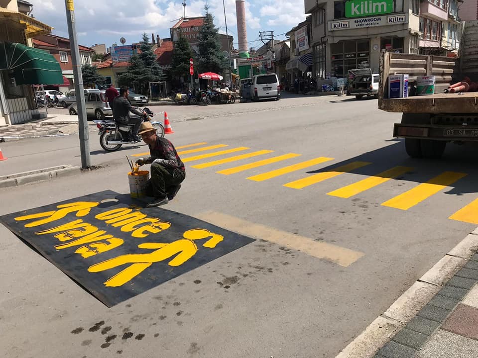 Şuhut Belediyesi’nden öncelik yayanın öncelik hayatın proje çalışmaları 