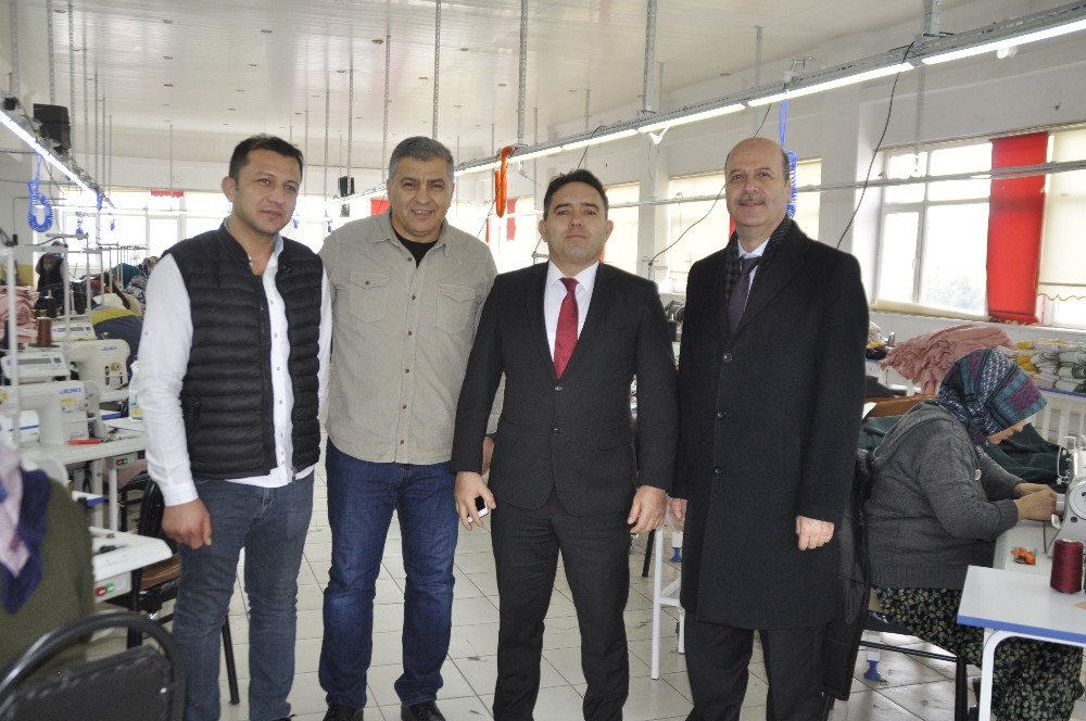 Şuhut’un ilk tekstil atölyesi faaliyete geçti 