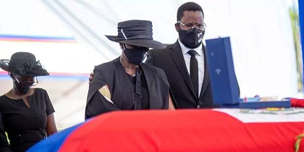 Suikast sonucu öldürülen Moise için cenaze töreni düzenlendi