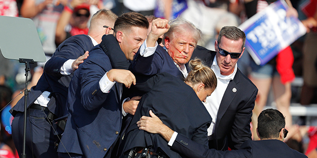 Suikaste uğrayan Trump'tan açıklama: Dört gözle bekliyorum!