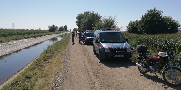 Sulama kanalına giren çocuk boğuldu