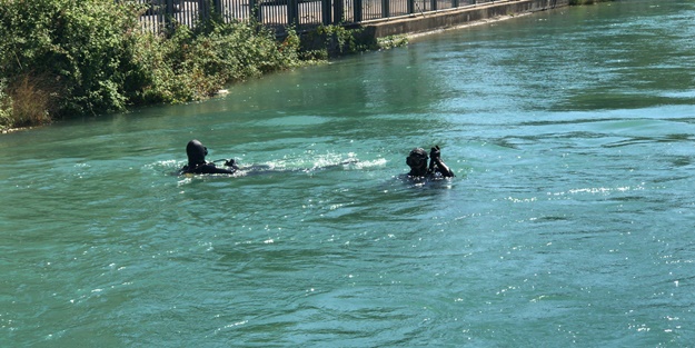 Sulama kanalına giren kişi kayboldu