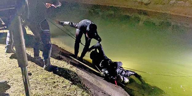 Sulama kanalına uçan aracın sürücüsü yaşamını yitirdi