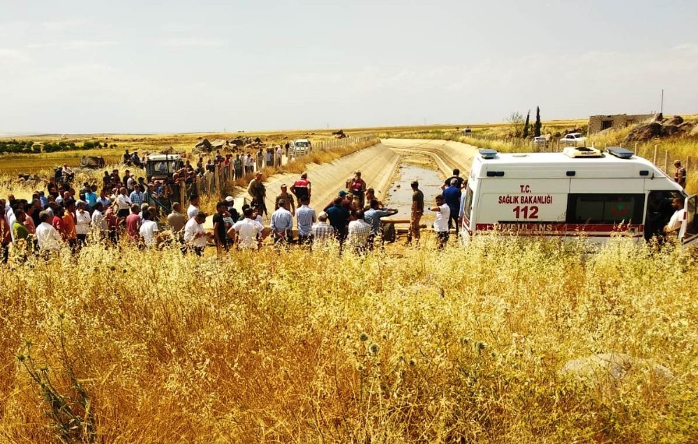 Sulama kanalında balık tutmaya çalışırken boğuldu 