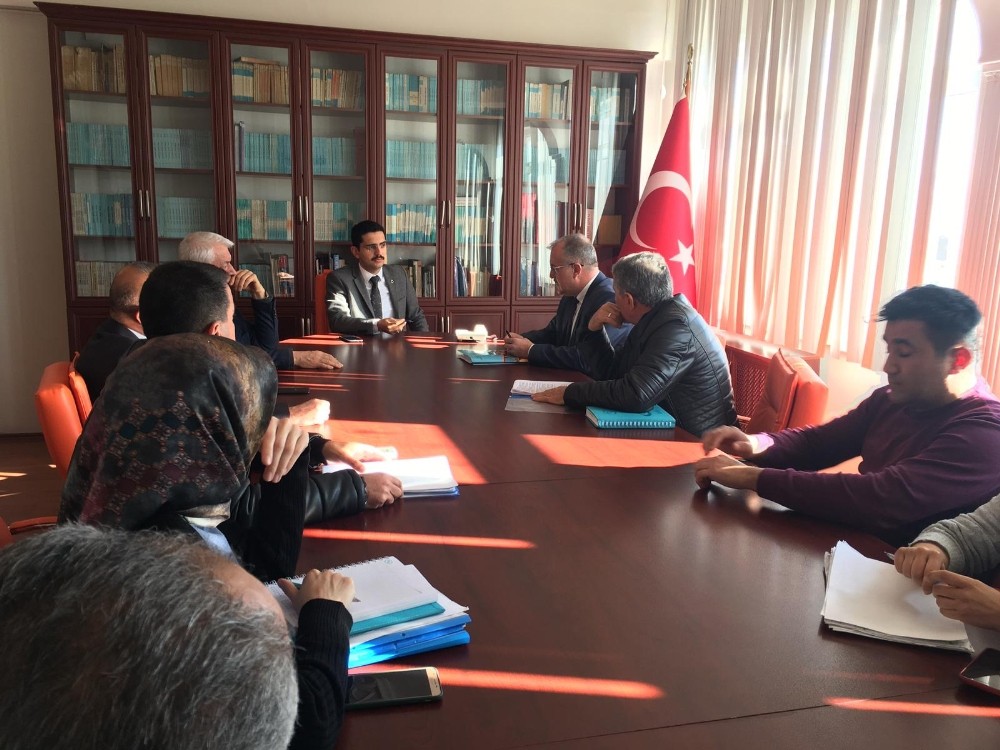 Sulama suyu toplantısı düzenlendi 