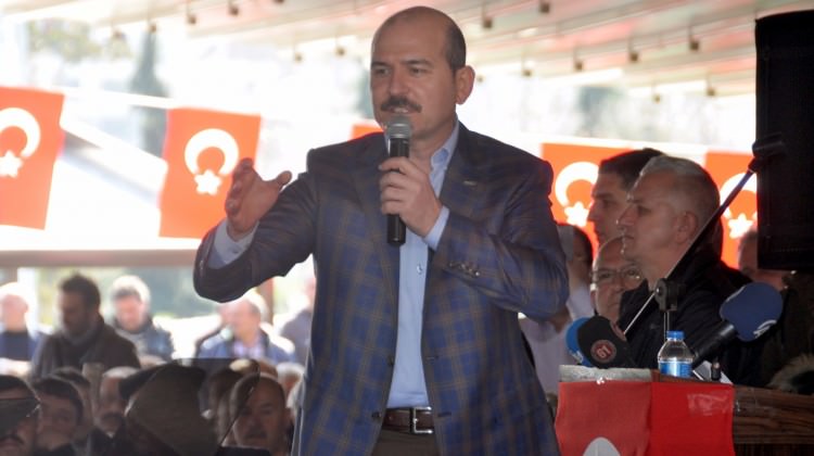 Bakan Soylu'dan sert tepki: Senin dilin çok uzadı edepsiz adam