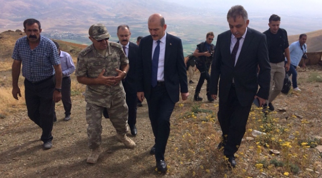 Süleyman Soylu Yüksekova Kalana Üs Bölgesinde