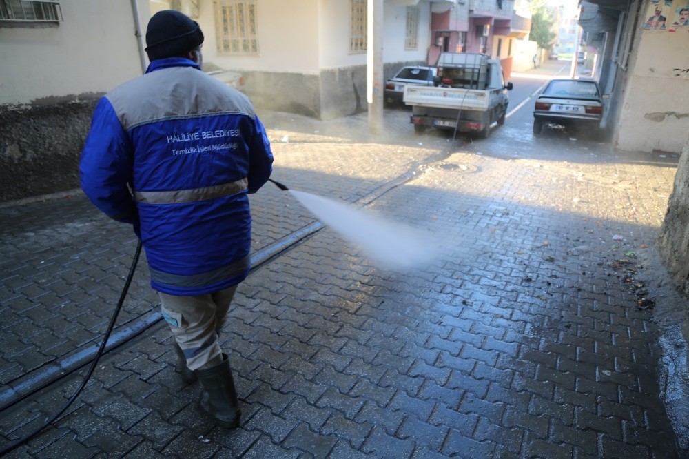 Süleymaniye ‘şoklama’ sistemi ile temizleniyor 