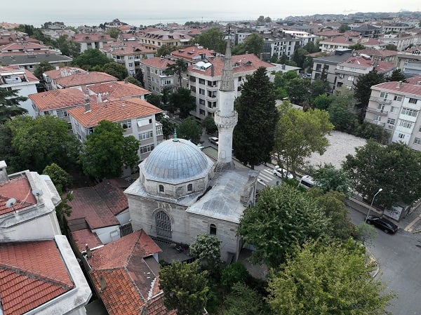 Sultan Abdülmecid’in hatırasını yaşatmak için... O cami havadan görüntülendi