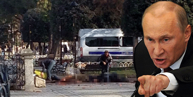 Sultanahmet saldırısında şüpheli Putin!