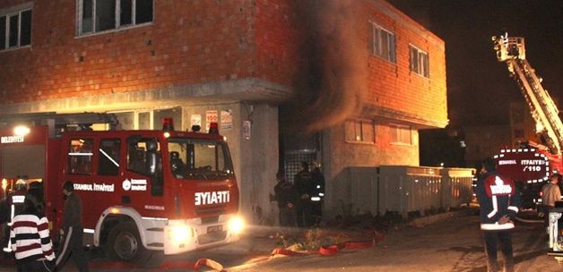 Sultanbeyli’de yangın paniği