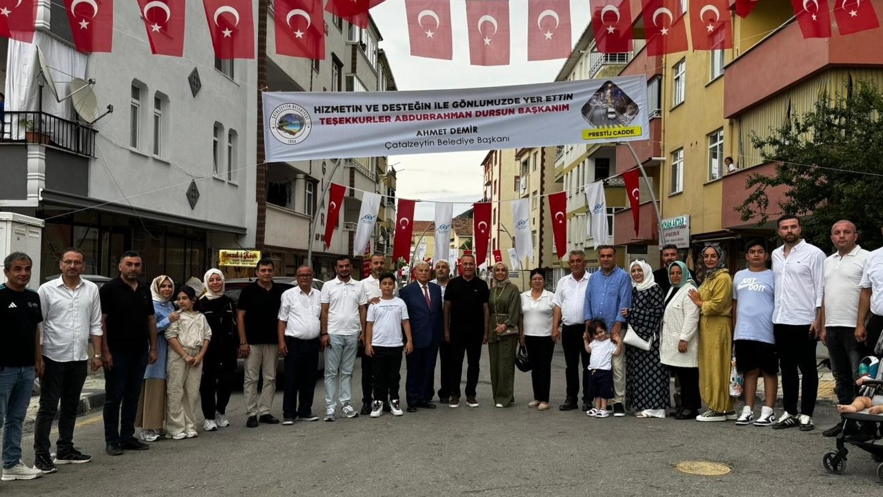 Sultangazi Belediyesi’nden Çatalzeytin’e ‘Prestij Cadde’ Desteği