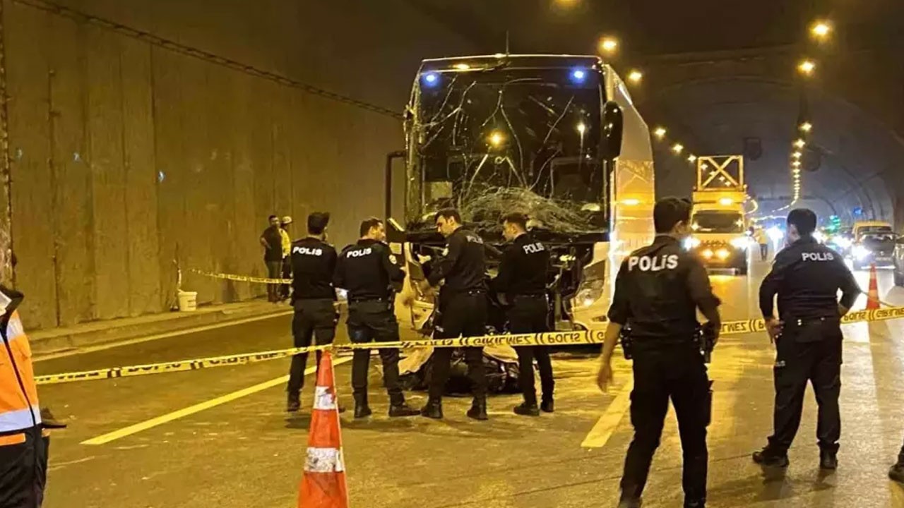 Sultangazi Cebeci Tüneli'nde feci kaza