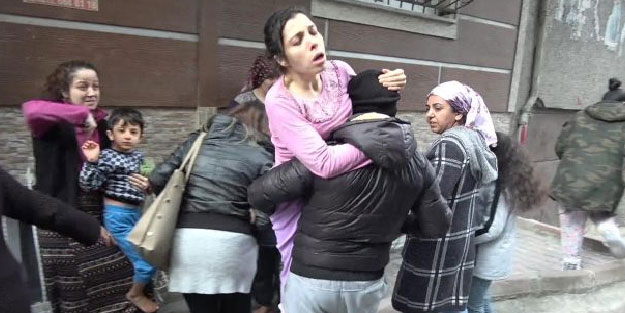 Sultangazi'de can pazarı! Çevredekiler kurtardı