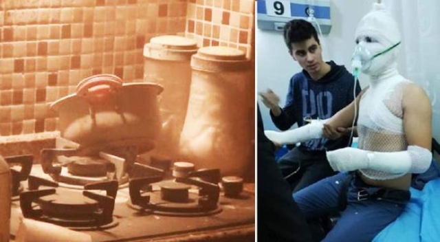 Sultangazi'de lise öğrencilerinin evdeki deneyi faciayla sonuçlanıyordu