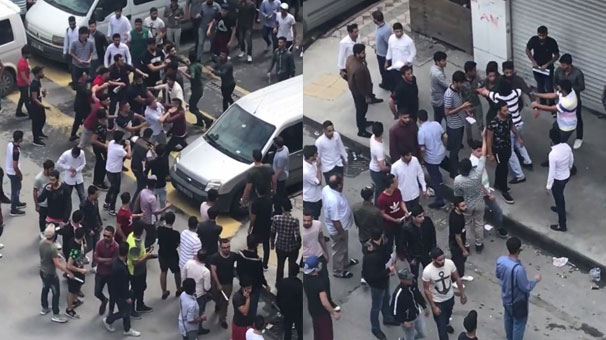 Sultangazi'de yumruk ve tekmeler havada uçtu!
