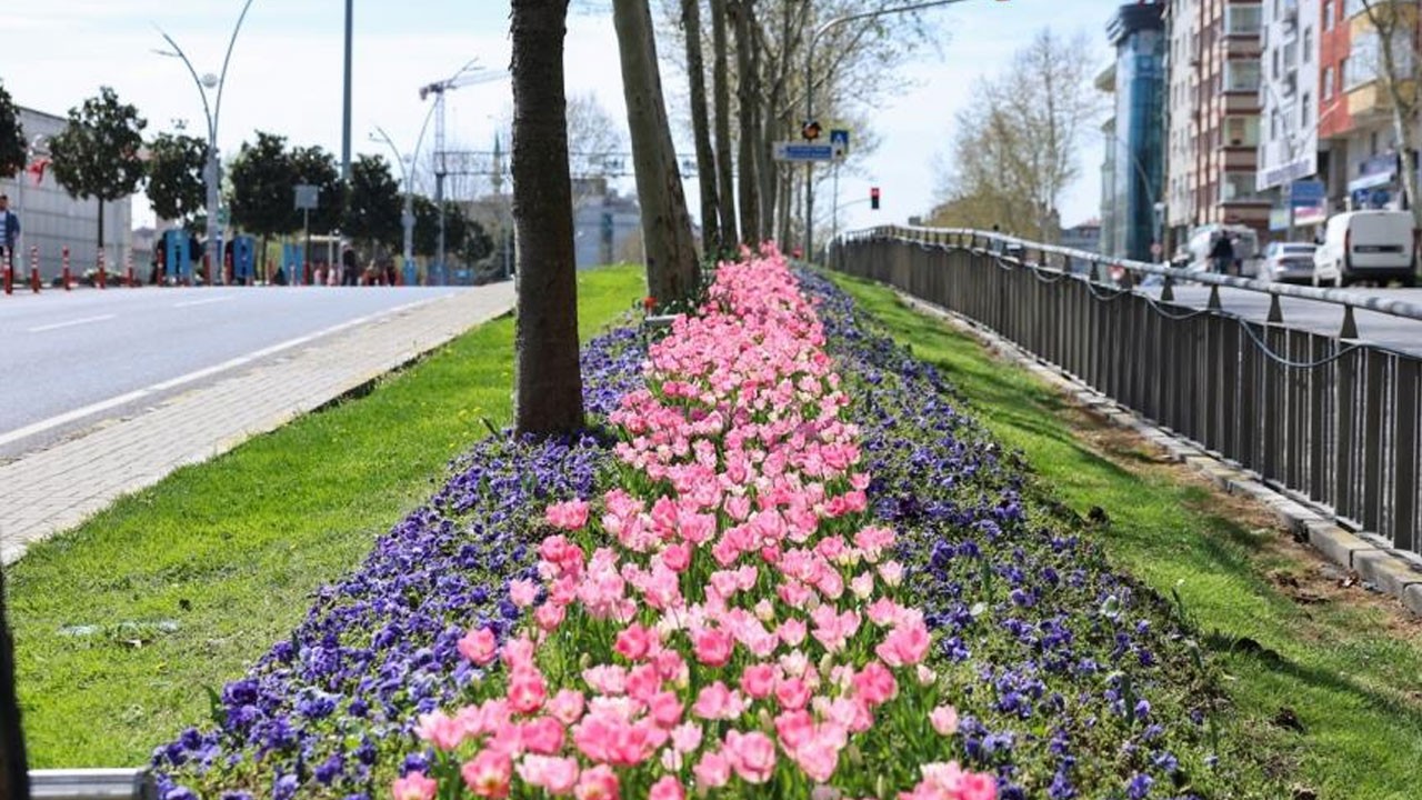 Sultangazi’ye bahar geldi