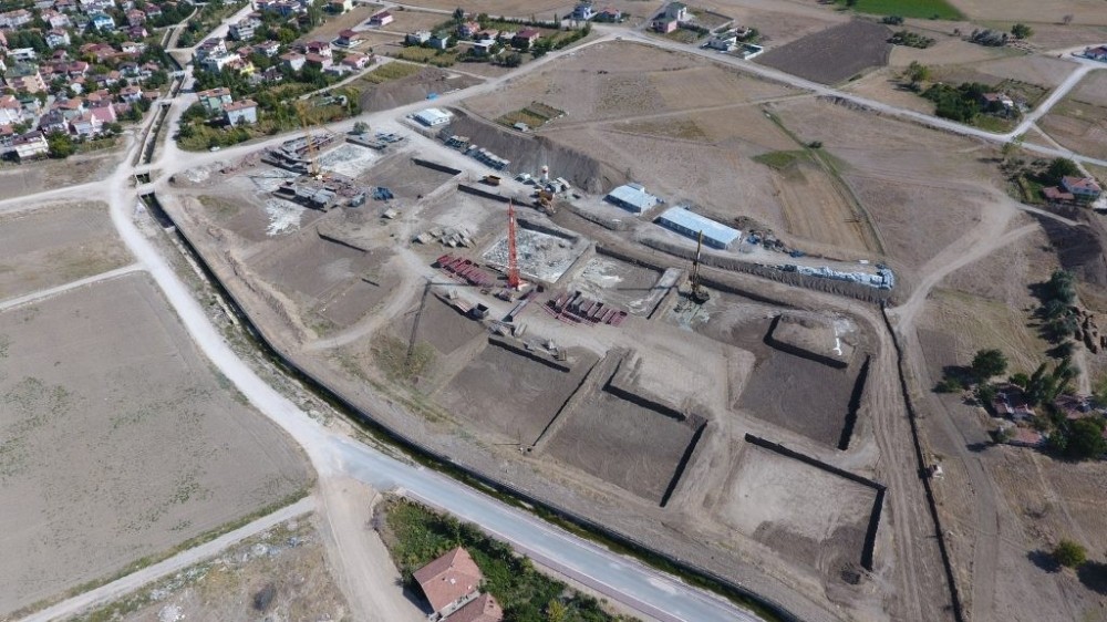 Suluova 4. Etap TOKİ’de çalışmalar devam ediyor 