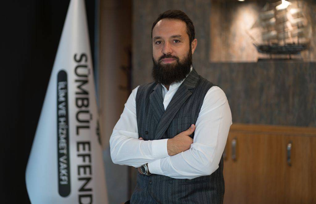 Sümbül Efendi İlim ve Hizmet Vakfı Yeni Hizmet Binasında.