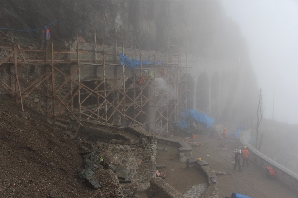 Sümela Manastırı ziyarete 1 hafta rötarlı açılacak 