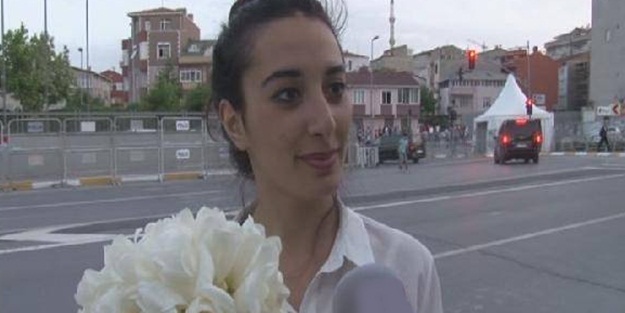 Sümeyye Erdoğan'ın buketini bakın kim almış