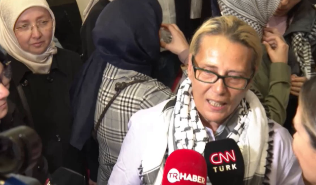 Sumud Filosu aktivisti Ayçin Kantoğlu'ndan Erdoğan’a teşekkür! ‘Türk Devletinin varlığını bizlere en kritik anlarda hissettirdiniz’