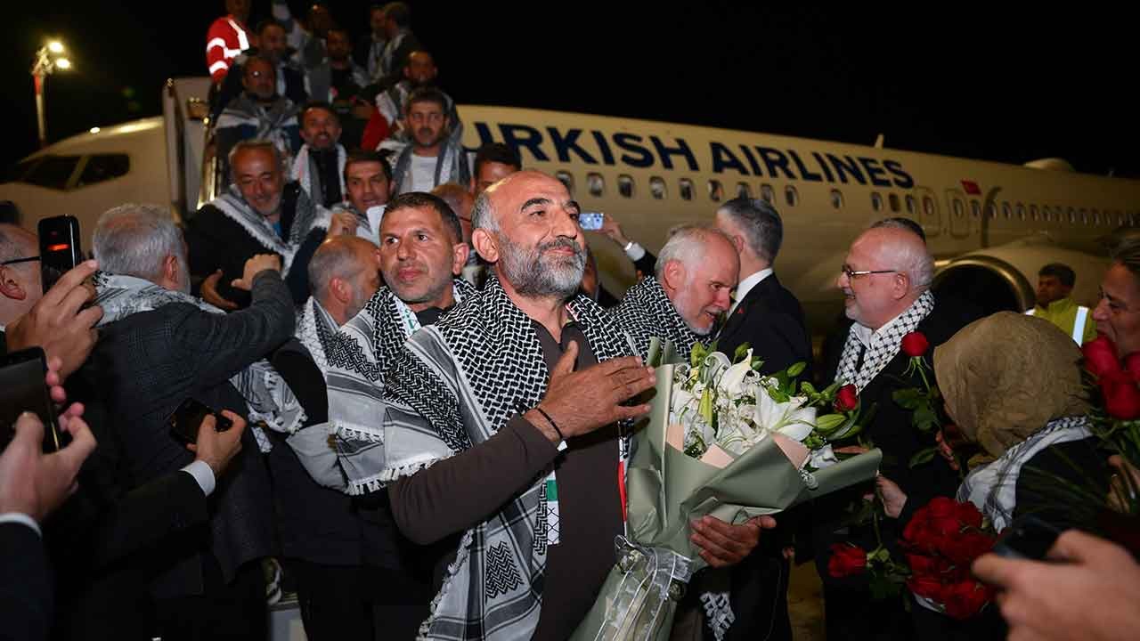 Sumud Filosu aktivistleri İstanbul'da