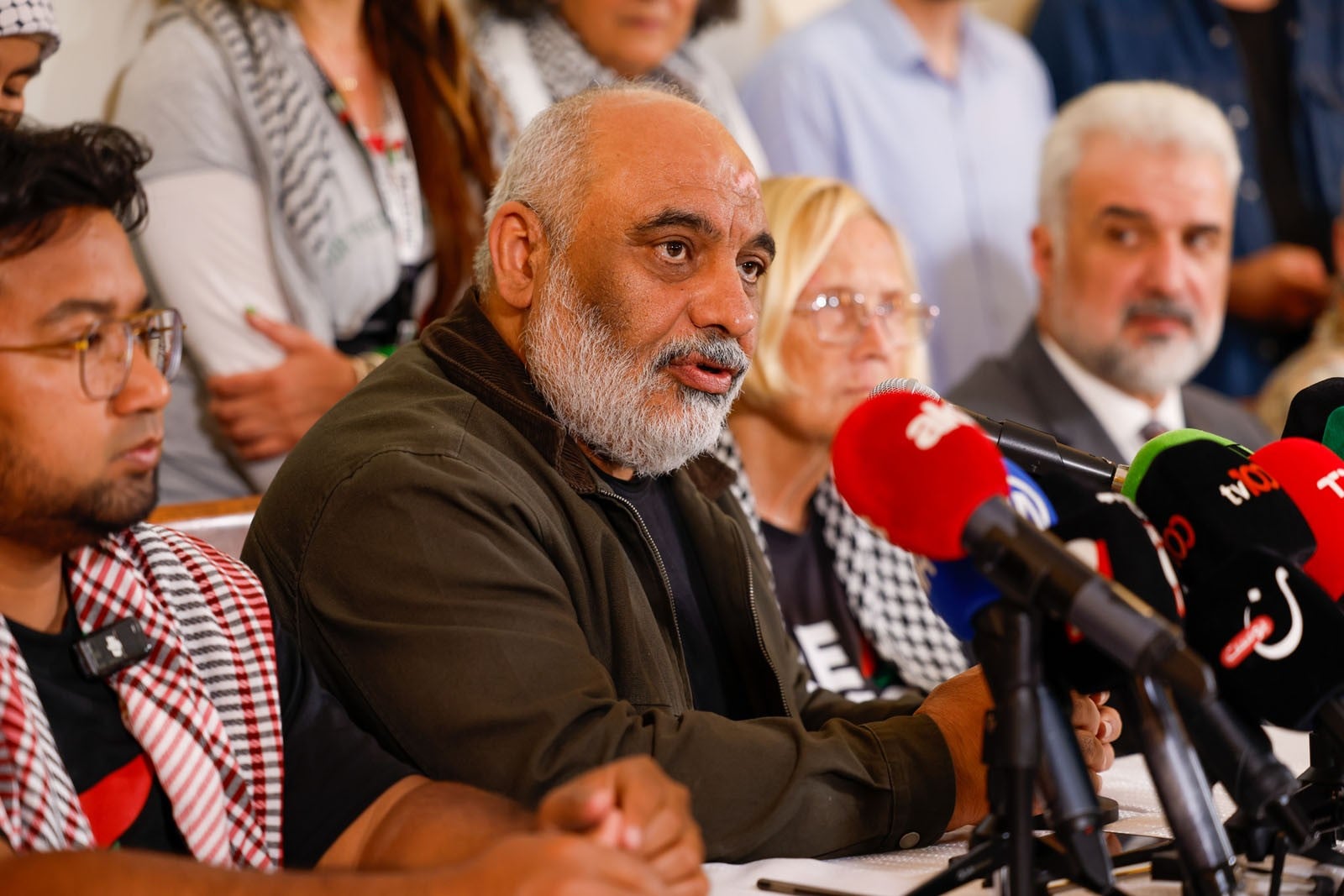 Sumud’a saldırı sonrası STK’lardan basın açıklaması