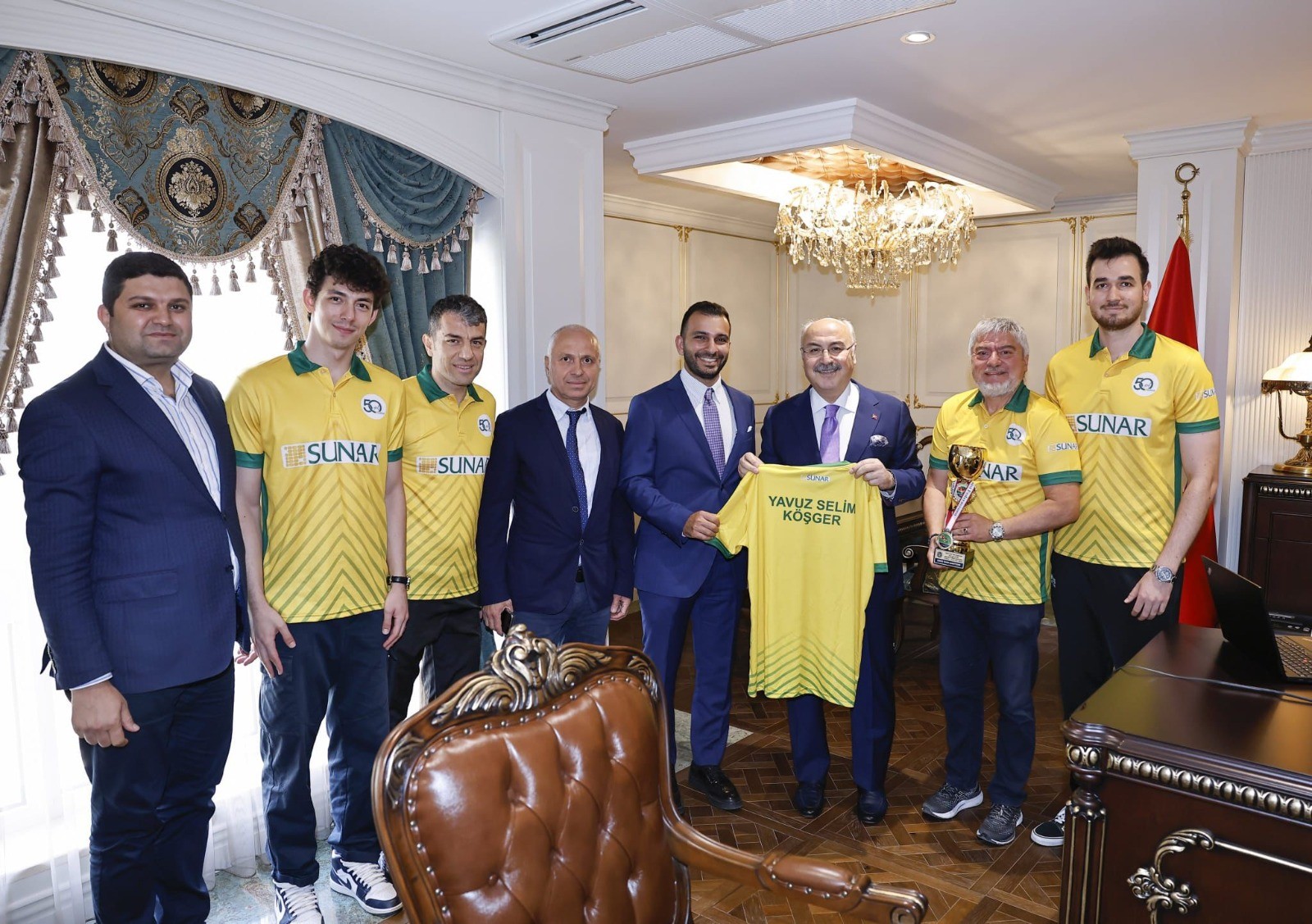 Sunar Yatırım Masa Tenisi Takımı Türkiye Şampiyonu