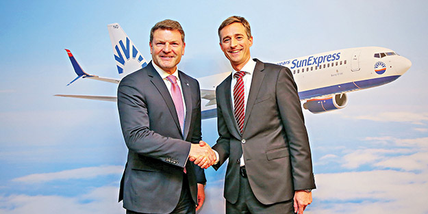 SunExpress rekora uçtu1.4 milyar euro gelir elde etti
